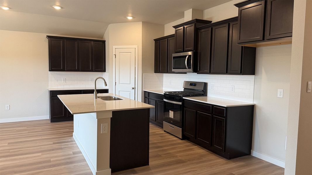 Furnished interior view inside a new home in The Lakes Northwest, Corpus Christi (Image 5). Furnished interior view inside a new home in The Lakes Northwest, Corpus Christi (Image 5).