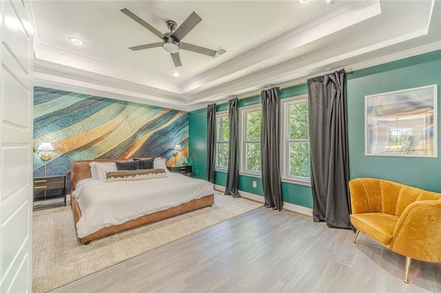 Furnished interior view inside a new home in , Snellville (Image 32).