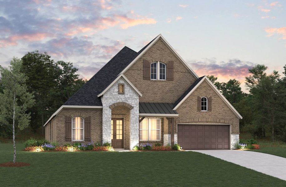 French Country M Elevation