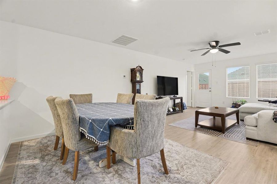 Furnished interior view inside a new home in Mobberly Farms, Pilot Point (Image 6).