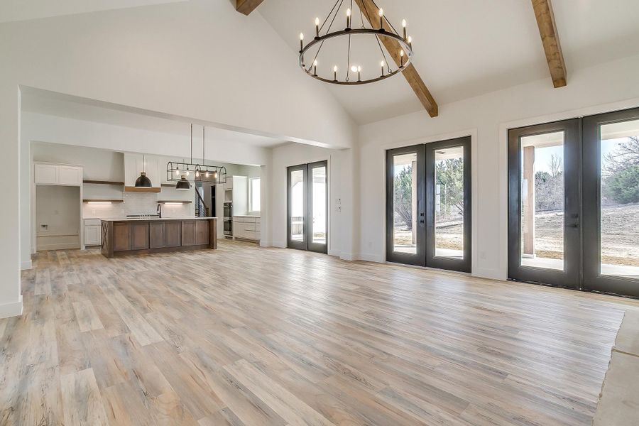 Representative unfurnished interior of a home built from the Pecan Grove by Trinity Classic Homes in The Reserve at Shadle, Poolville (Image 24). Representative unfurnished interior of a home built from the Pecan Grove by Trinity Classic Homes in The Reserve at Shadle, Poolville (Image 24).