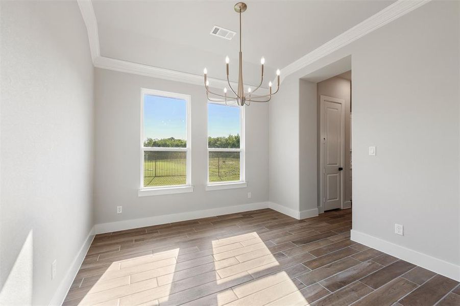 Spacious, unfurnished interior of a new home in Vista Oaks Estates, Royse City (Image 31).