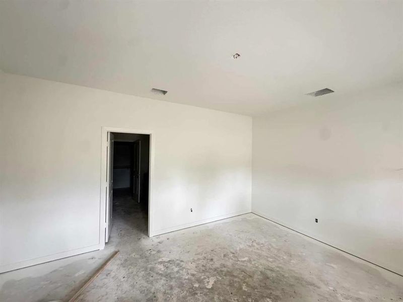 Primary Bedroom Construction Progress