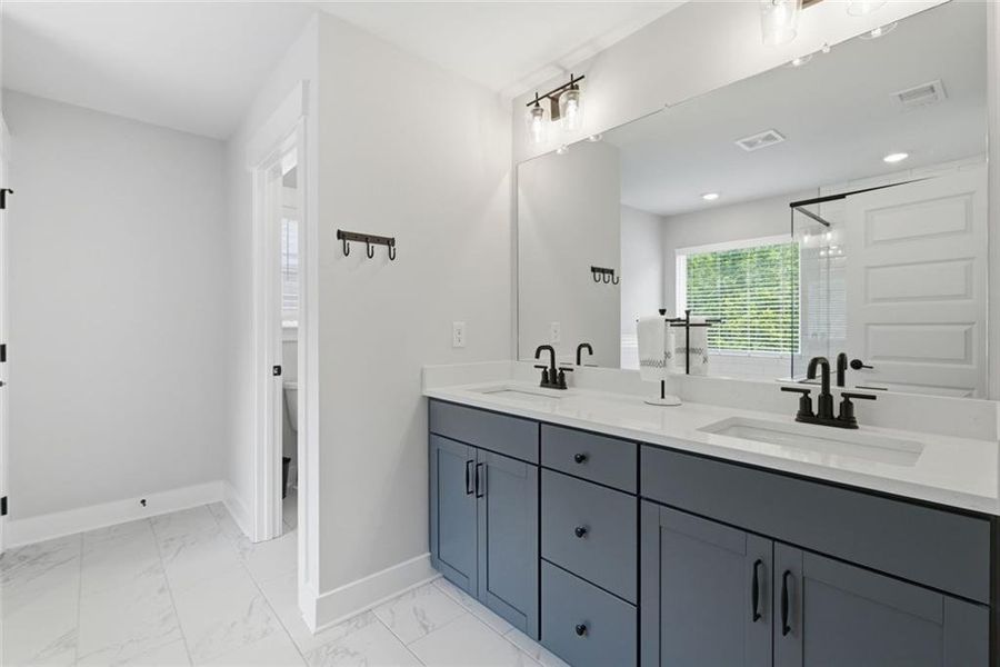 Furnished interior view inside a new home in Marble Tree, Ball Ground (Image 19).