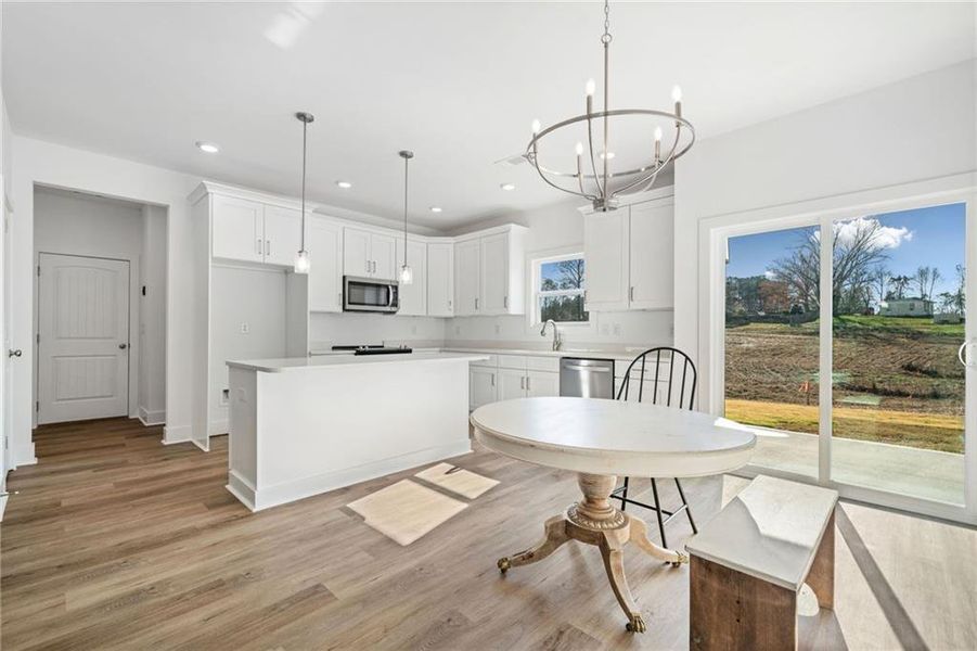 Furnished interior view inside a new home in , Ball Ground (Image 10).