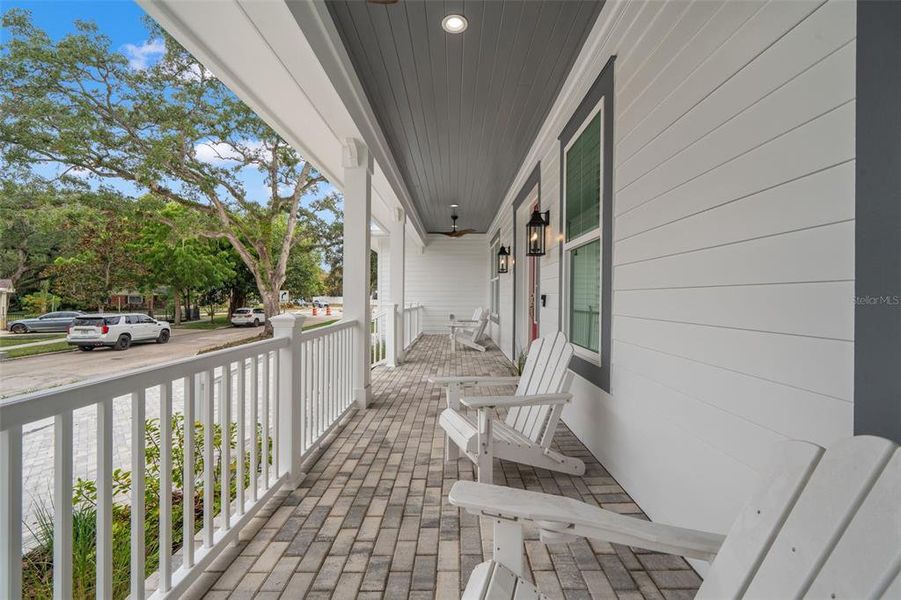 Exterior details and patio area of a home in , Tampa (Image 34). Exterior details and patio area of a home in , Tampa (Image 34).