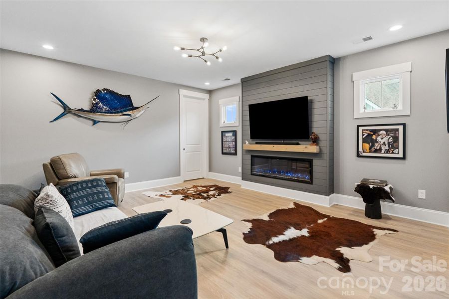 Furnished interior view inside a new home in Riverwalk, Rock Hill (Image 38).