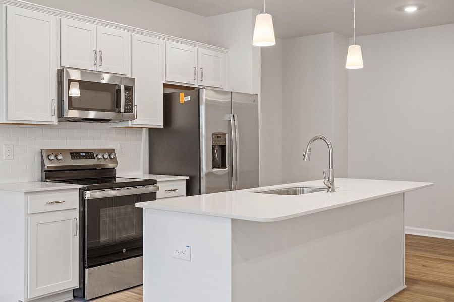 Furnished interior view inside a new home in Renaissance at White Oak, Garner (Image 7).