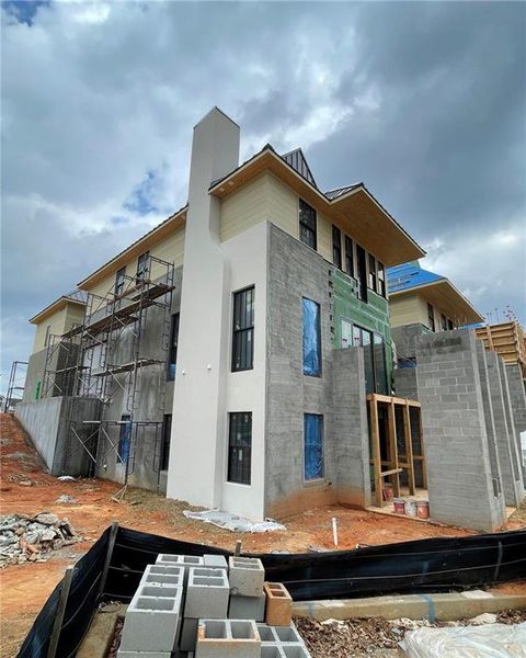 In-progress construction of a new home in , Fayetteville, GA (Image 9). In-progress construction of a new home in , Fayetteville, GA (Image 9).