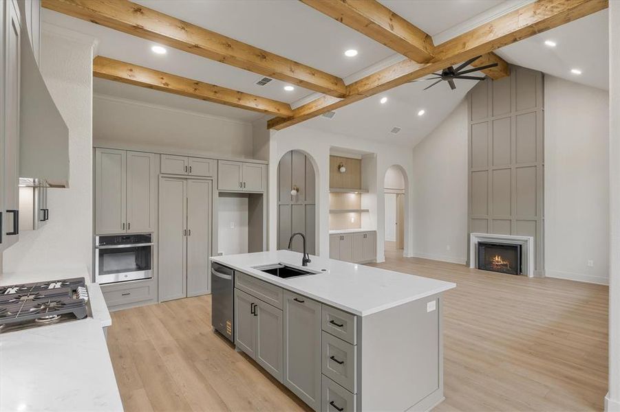 Furnished interior view inside a new home in , Lindale (Image 11).