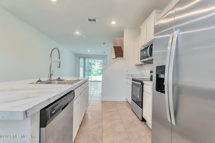 Furnished interior view inside a new home in , Jacksonville (Image 12). Furnished interior view inside a new home in , Jacksonville (Image 12).
