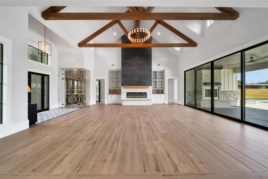 Spacious, unfurnished interior of a new home in , Cypress (Image 24).