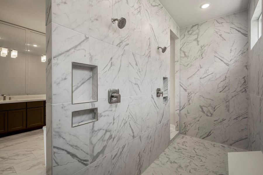 Close-up of interior finishes inside a home in Sienna 70′ Lots, Missouri City (Image 24).