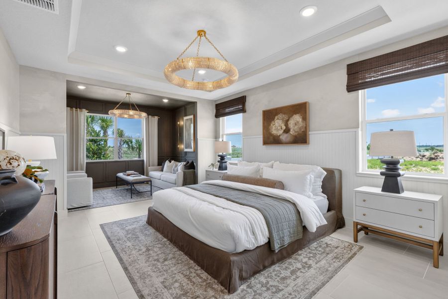 Representative furnished interior of a home built from the Merlot Grand by Pulte Homes in Lakehaven Estates, Clermont (Image 9). Representative furnished interior of a home built from the Merlot Grand by Pulte Homes in Lakehaven Estates, Clermont (Image 9).