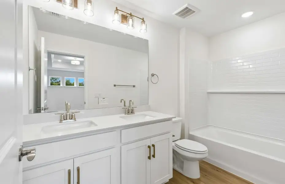 Furnished interior view inside a new home in Treeline, Justin (Image 7).