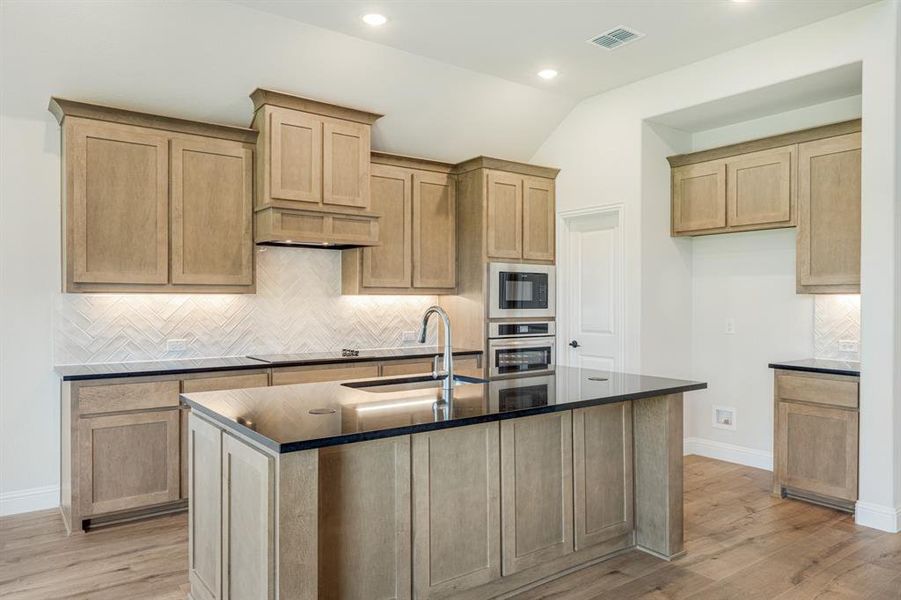 Furnished interior view inside a new home in Mockingbird Hills 60-65, Joshua (Image 14).
