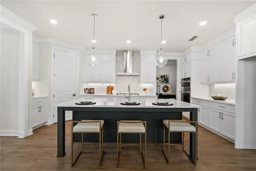 Furnished interior view inside a new home in Promenade at Sawnee Village, Cumming (Image 17).