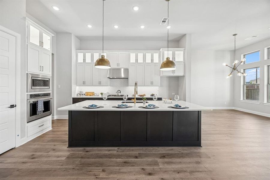 Furnished interior view inside a new home in Northshore at Lakewood Village - Garden Series, Lakewood Village (Image 7).