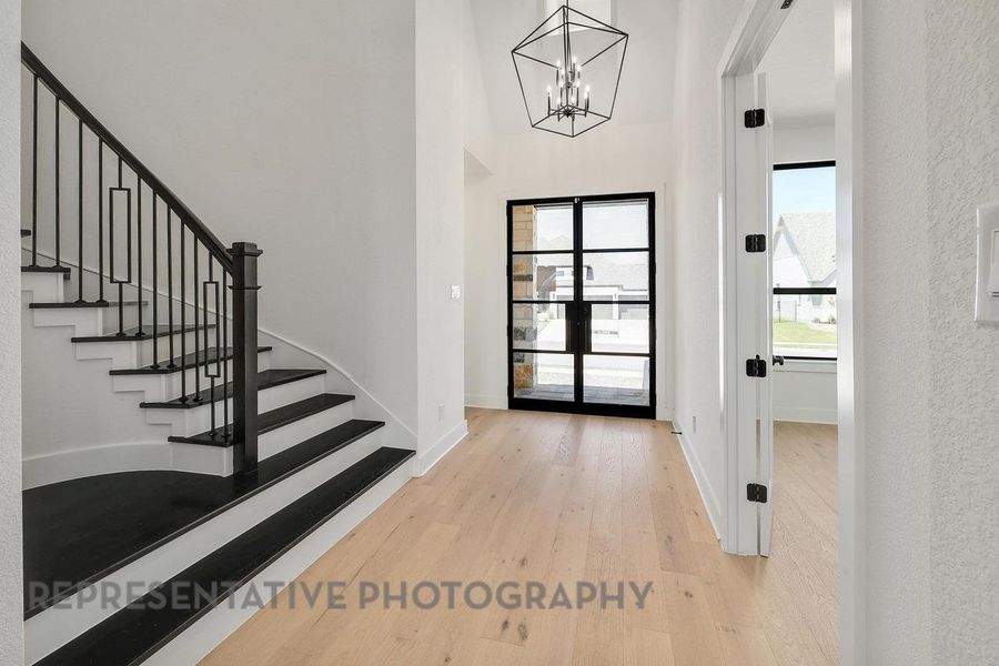 Spacious, unfurnished interior of a new home in Parkside On The River: 70ft. lots, Georgetown (Image 18).