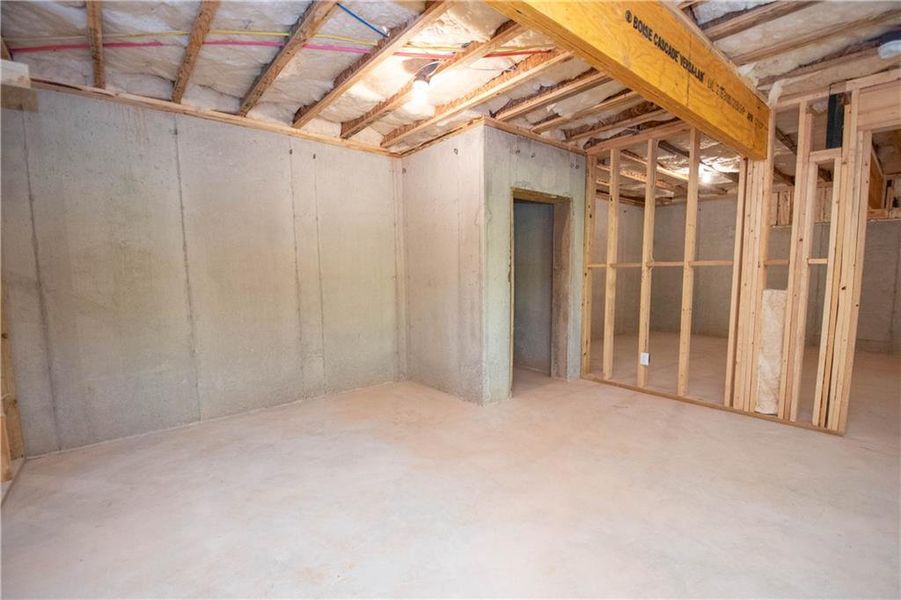 In-progress construction of a new home in , Fayetteville, GA (Image 41).
