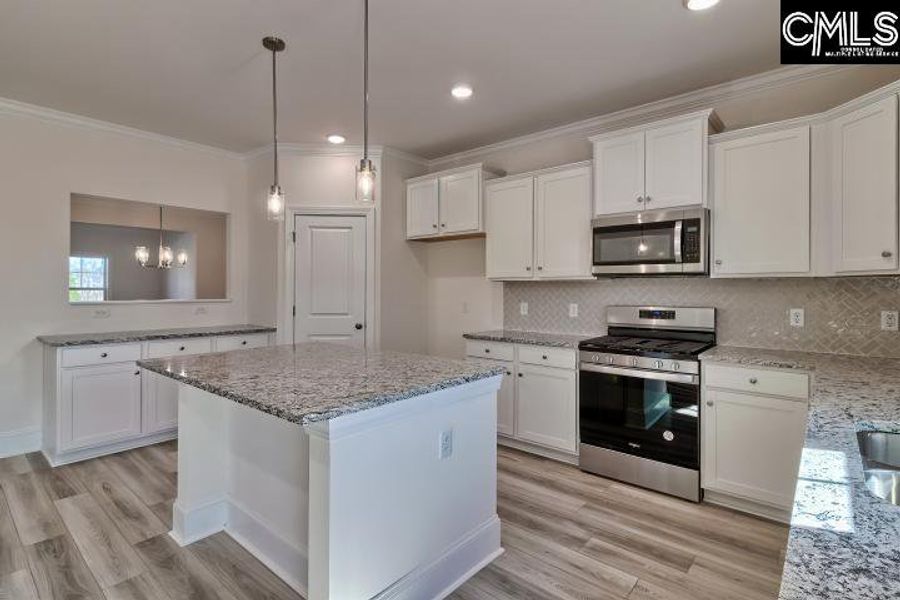 Furnished interior view inside a new home in Cottages at Roofs Pond, West Columbia (Image 5).