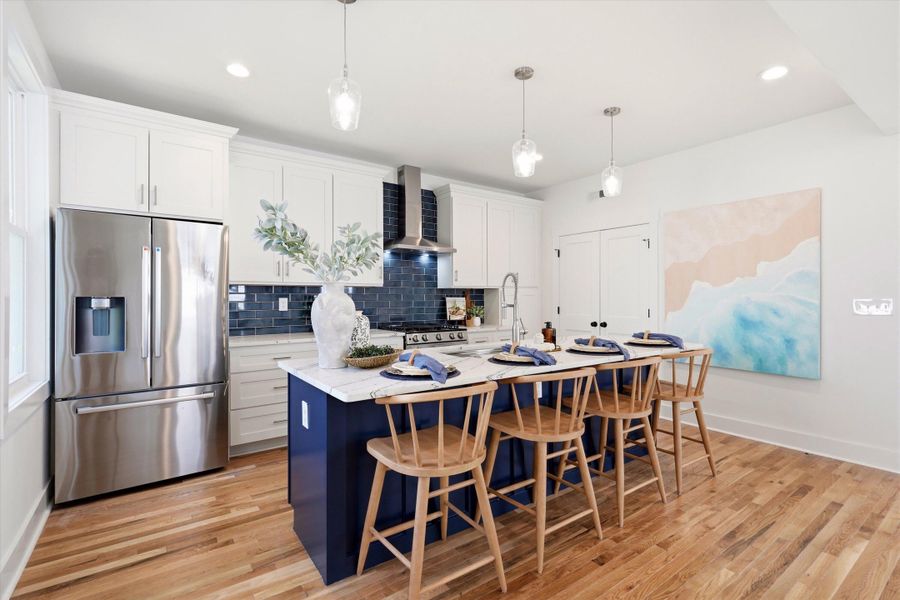 Furnished interior view inside a new home in , Charleston (Image 10).