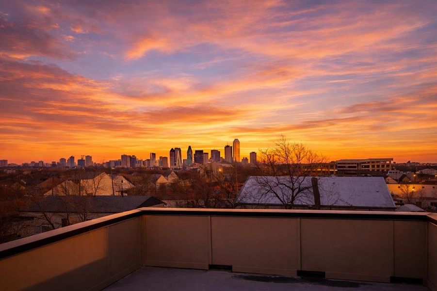 Exterior details and patio area of a home in , Dallas (Image 29).