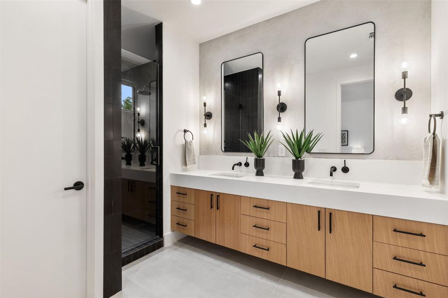 Furnished interior view inside a new home in , Austin (Image 33).