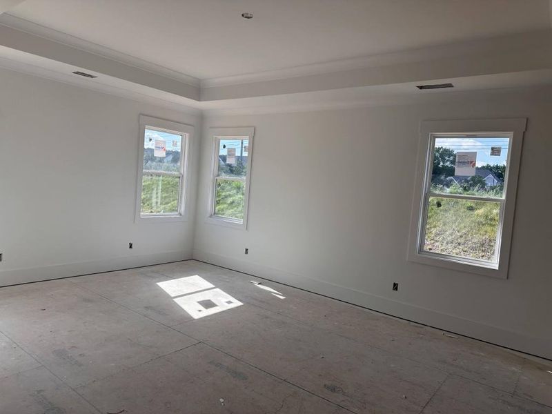 In-progress construction of a new home in Livingstone Park, Kennesaw, GA (Image 38).
