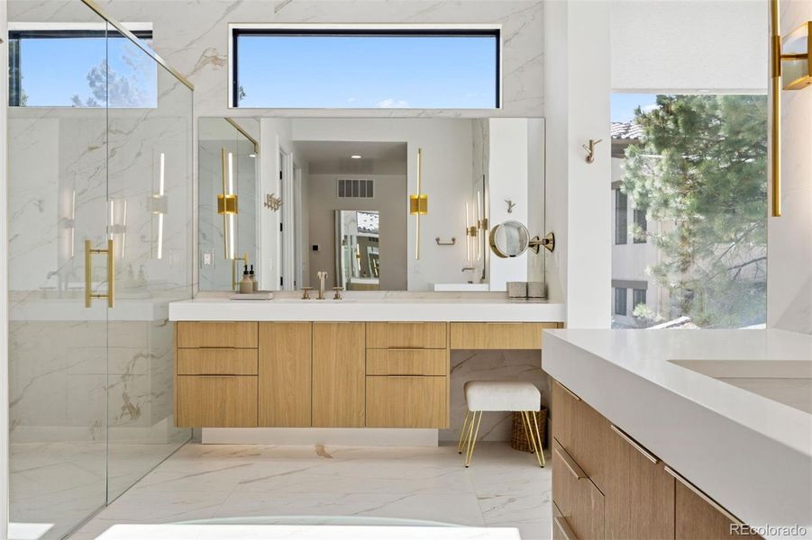 Furnished interior view inside a new home in , Littleton (Image 7).