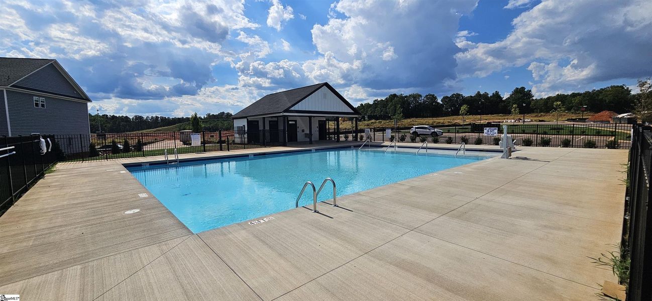 Front exterior of a new home in Sedona, Greenville, SC, highlighting curb appeal (Image 16).