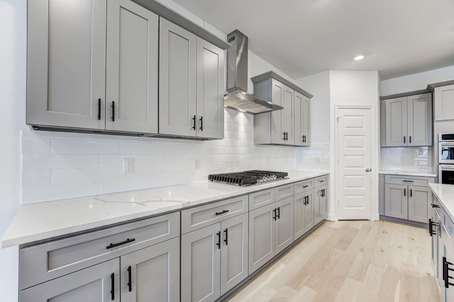 Furnished interior view inside a new home in Townsen Landing, Humble (Image 9).