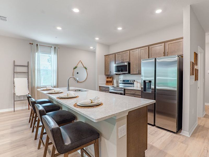 Luxurious, open layout, end-unit townhome for sale in St. Cloud, FL! Luxurious, open layout, end-unit townhome for sale in St. Cloud, FL!