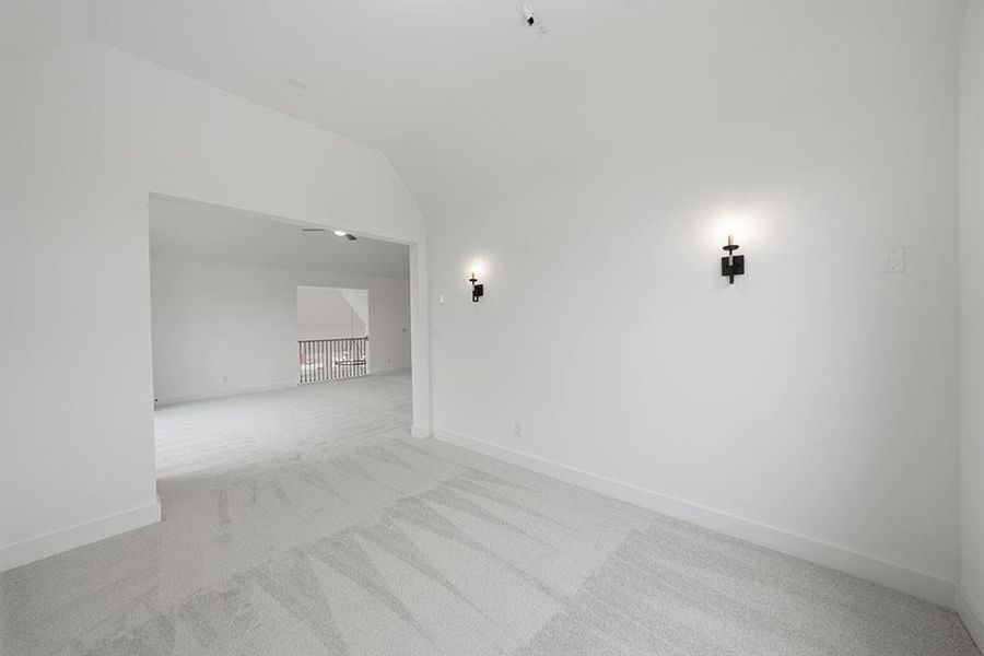 Spacious, unfurnished interior of a new home in The Homestead - 62', Rockwall (Image 32).