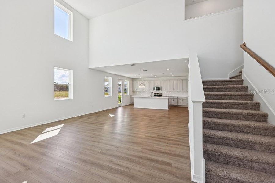 Spacious, unfurnished interior of a new home in Northlake at Ovation, Winter Garden (Image 27). Spacious, unfurnished interior of a new home in Northlake at Ovation, Winter Garden (Image 27).