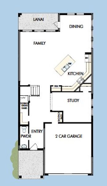 2D floor plan layout for the The Lennox by David Weekley Homes in Vistera of Venice – Garden Series, Nokomis, FL (Image 5). 2D floor plan layout for the The Lennox by David Weekley Homes in Vistera of Venice – Garden Series, Nokomis, FL (Image 5).