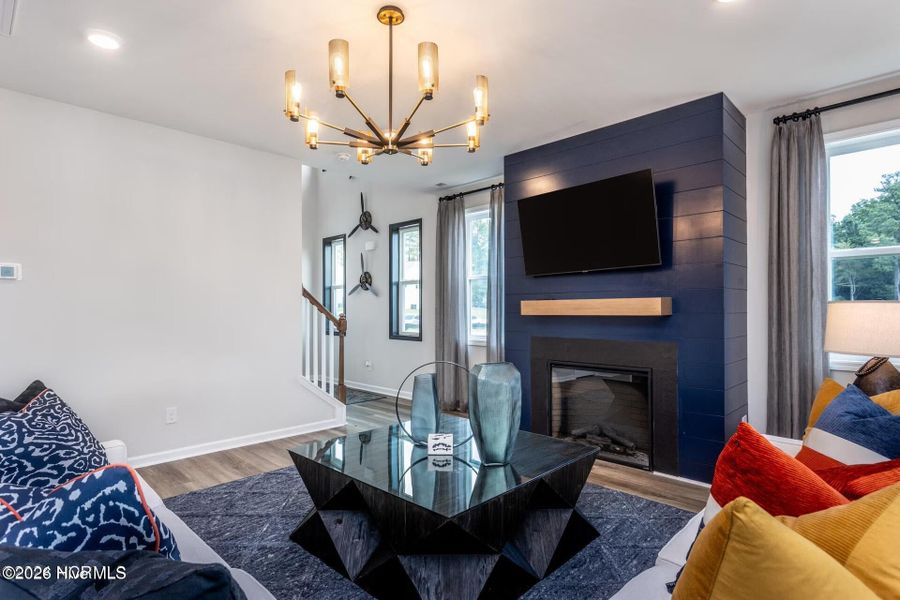 Furnished interior view inside a new home in Coastal Haven, Leland (Image 12).
