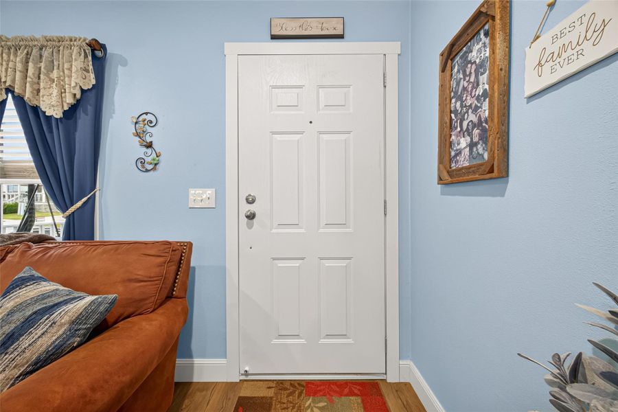 Furnished interior view inside a new home in , Willis (Image 35).