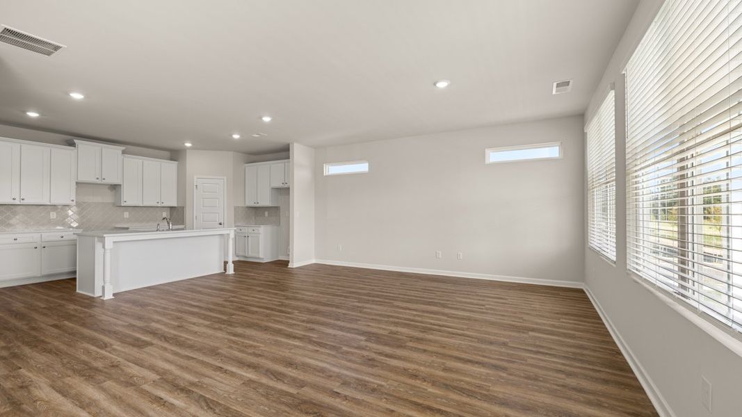 Spacious, unfurnished interior of a new home in Brookland Commons, Monroe (Image 11).