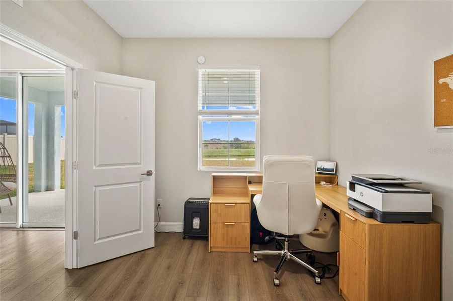Furnished interior view inside a new home in Mirada, San Antonio (Image 14).