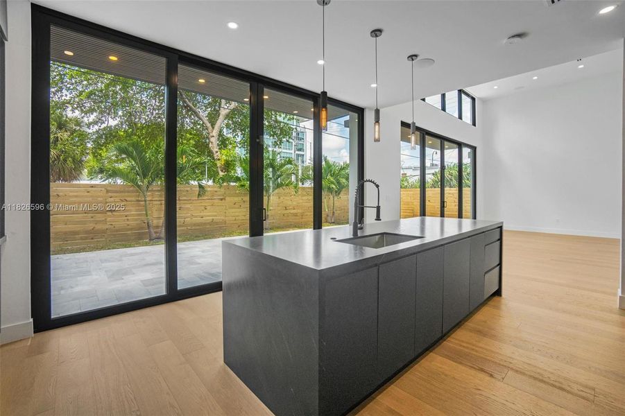 Furnished interior view inside a new home in , Miami (Image 13). Furnished interior view inside a new home in , Miami (Image 13).