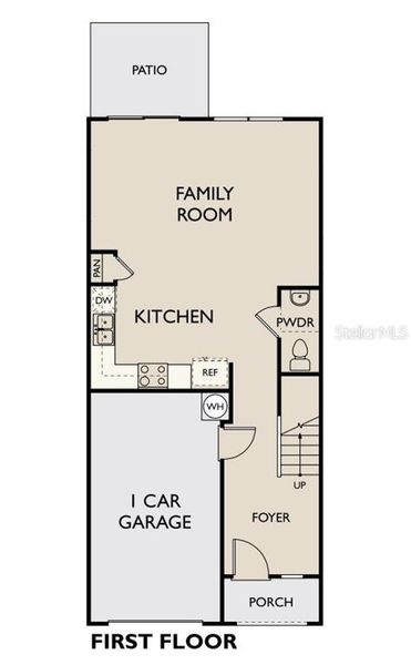 2D floor plan layout of this home in Vista Walk, Dade City, FL (Image 4). 2D floor plan layout of this home in Vista Walk, Dade City, FL (Image 4).