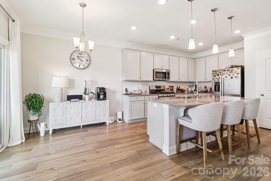 Furnished interior view inside a new home in Hadleigh Park, Lexington (Image 17).