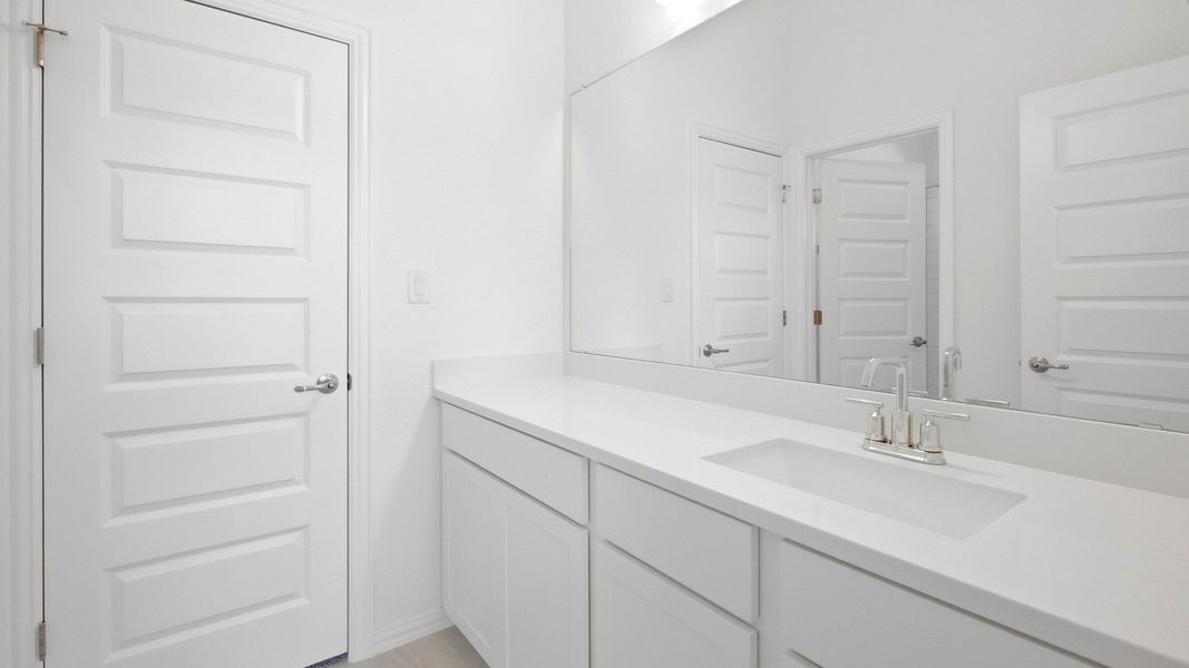 Furnished interior view inside a new home in Carillon, Manor (Image 24).