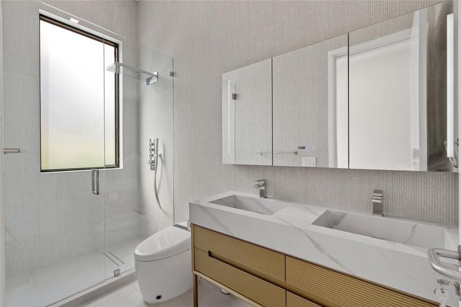 Furnished interior view inside a new home in , Pompano Beach (Image 16).