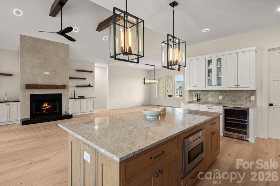 Furnished interior view inside a new home in , Fletcher (Image 12).