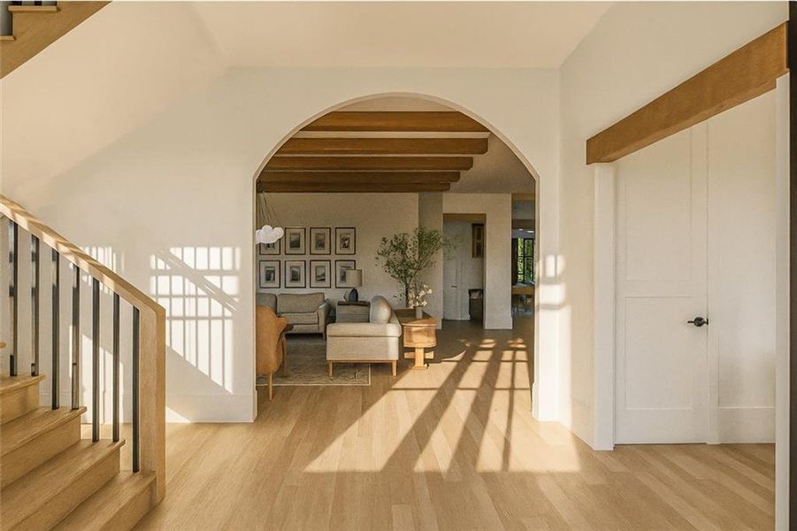 Spacious, unfurnished interior of a new home in Echo at Crabapple, Milton (Image 14).