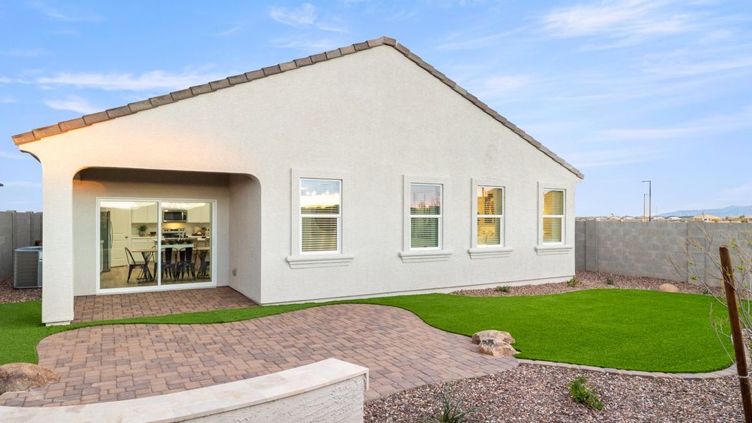 Exterior details and patio area of a home in Rio Rancho Estates, Wittmann (Image 3). Exterior details and patio area of a home in Rio Rancho Estates, Wittmann (Image 3).