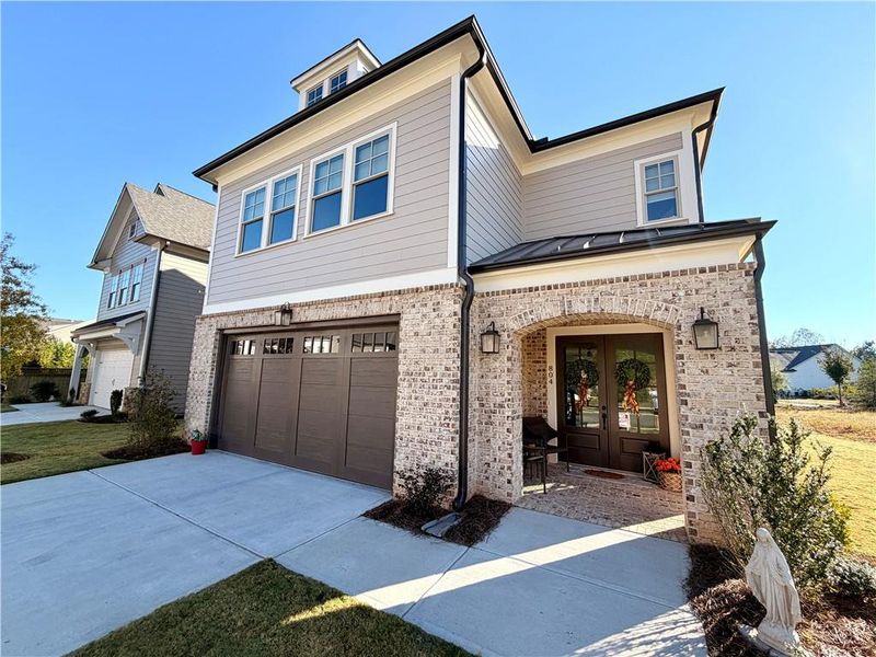 Front exterior of a new home in , Canton, GA, highlighting curb appeal (Image 22). Front exterior of a new home in , Canton, GA, highlighting curb appeal (Image 22).