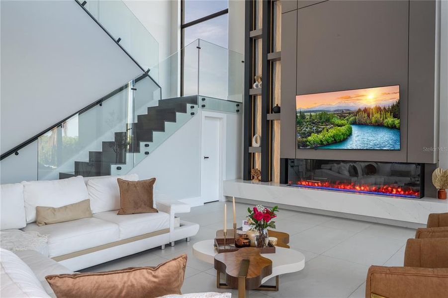 Furnished interior view inside a new home in , Montverde (Image 8).